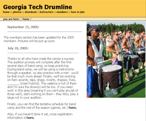 Georgia Tech Drumline